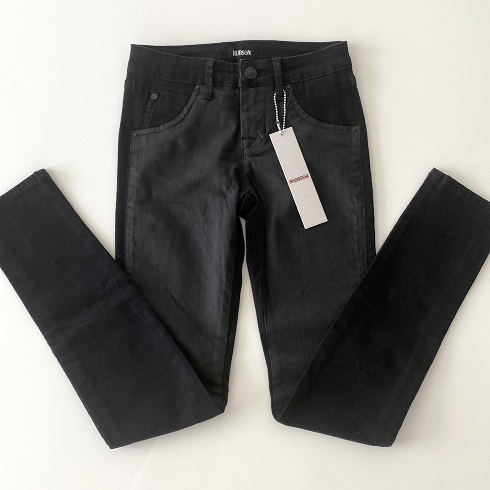 Hudson Jeans Black Skinny Style New